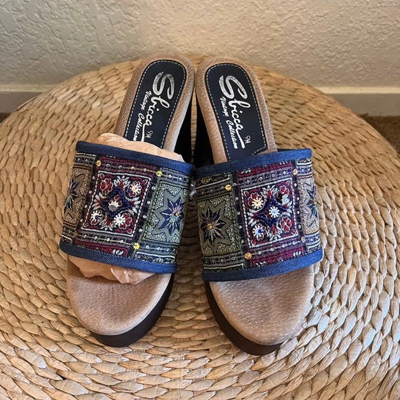 Sbicca platform sandals/clogs - Picture 1 of 6